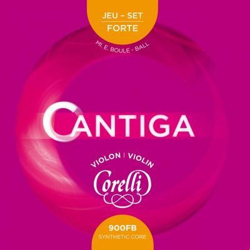 Corelli Violinsaiten Cantiga Satz mit E Kugel, 900FB (stark)