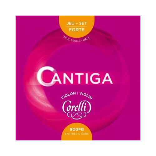 Corelli Violinsaiten Cantiga Satz mit E Kugel, 900FB (stark)