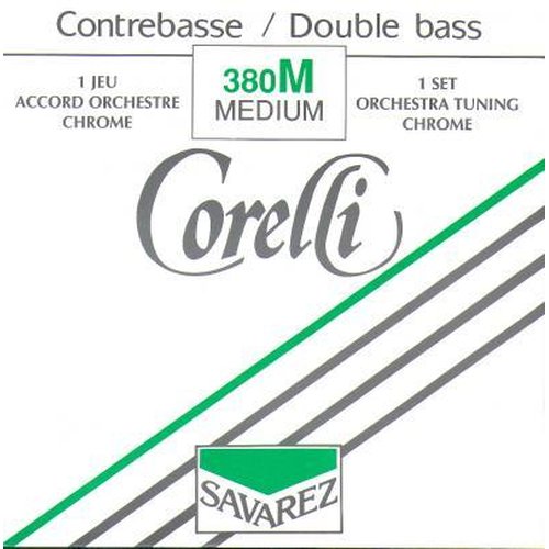 Corelli Set di corde per orchestra per contrabbasso, 380M (media)